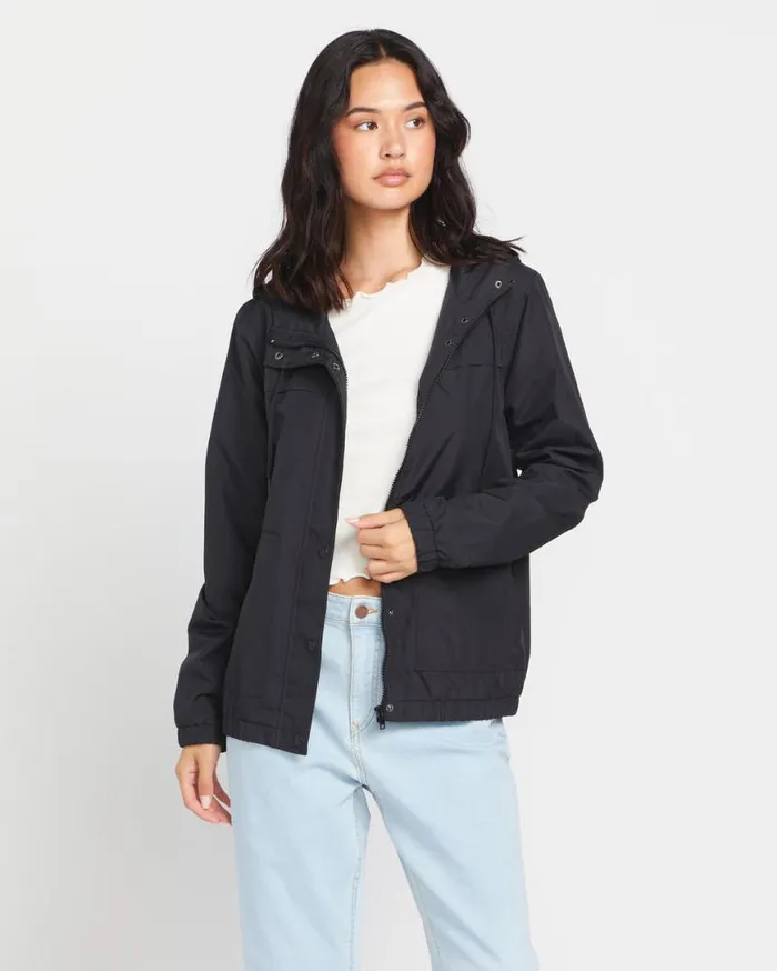 Enemy Stone Jacket 8211 Black Womens Volcom Golf