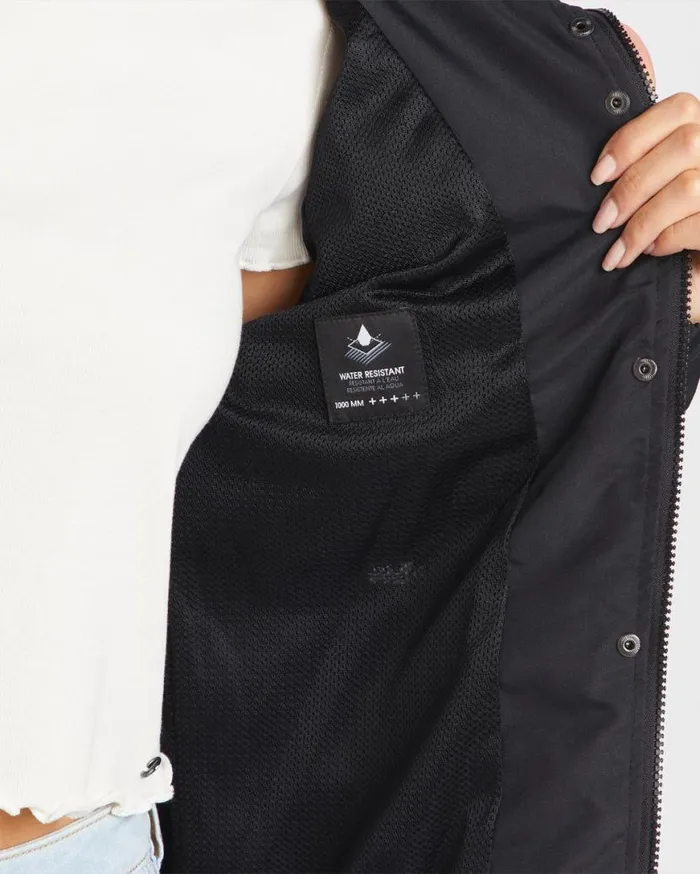 Enemy Stone Jacket 8211 Black Womens Volcom Golf