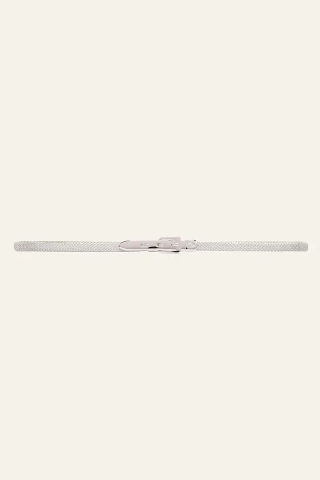 Extra Narrow Belt Belanie Gray Women Baandsh Belts