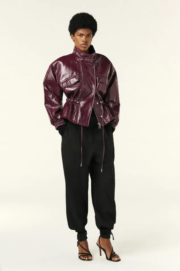 Fitted Jacket Malou Red Women Baandsh Jackets and Coats