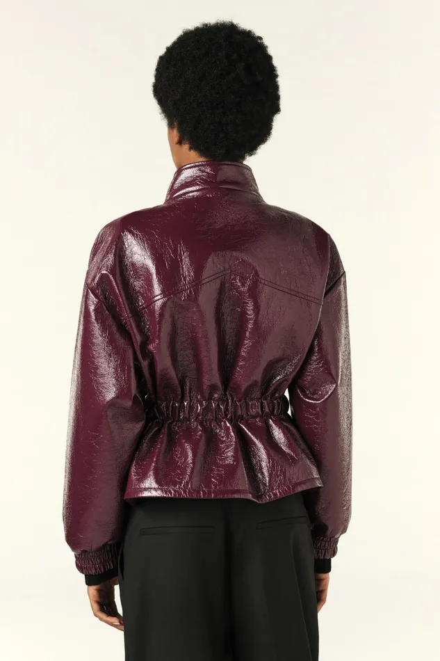 Fitted Jacket Malou Red Women Baandsh Jackets and Coats