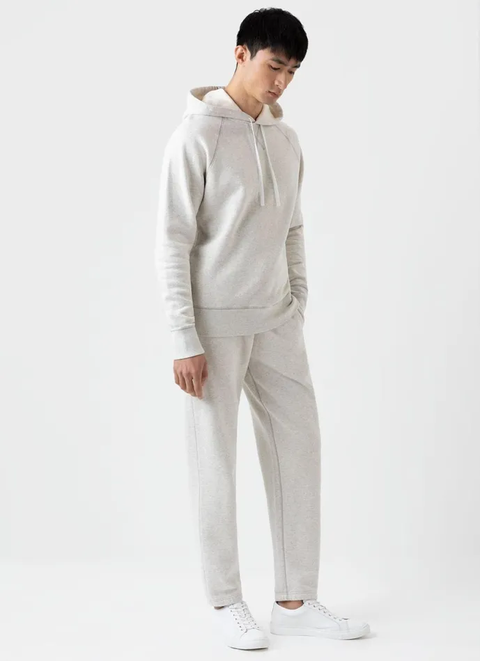 Fleeceback Sweatpants Archive White Melange Men SUNSPEL Sweatshirts and Sweatpants