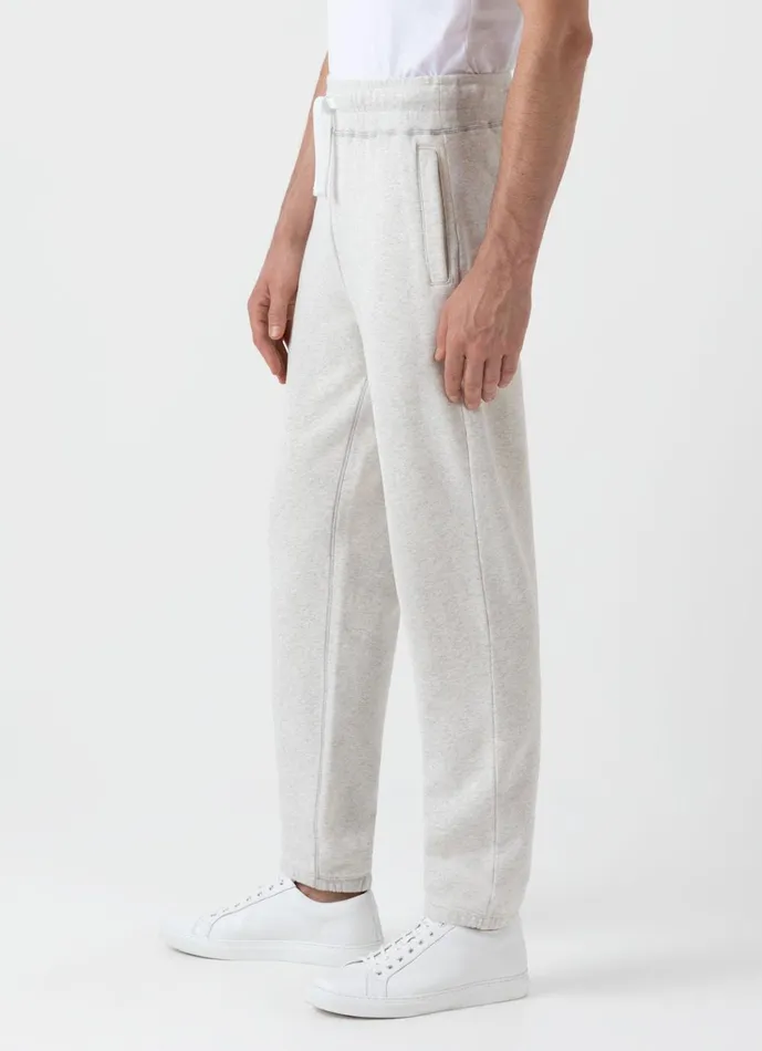 Fleeceback Sweatpants Archive White Melange Men SUNSPEL Sweatshirts and Sweatpants