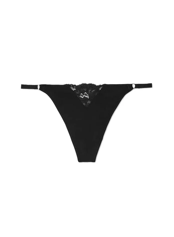 Fleur Du Mal Nursing Bra Charlotte Lace No Show VString Black 8211 Women Fleur Du Mal Nursing Bra Charlotte Lace No Show VString Black 8211 Women