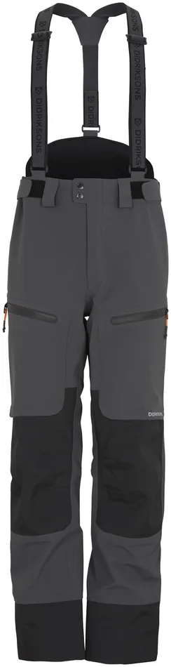 Fractus Pants Coal Black Men Didriksons Waterproof Trousers Fractus Pants Coal Black Men Didriksons Waterproof Trousers