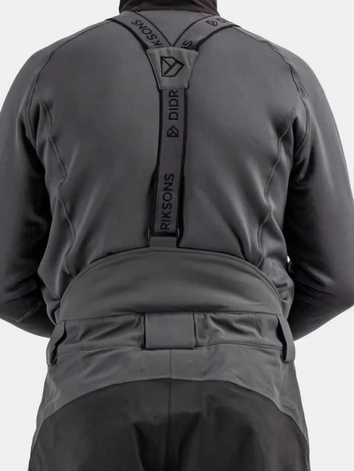 Fractus Pants Coal Black Men Didriksons Waterproof Trousers Fractus Pants Coal Black Men Didriksons Waterproof Trousers