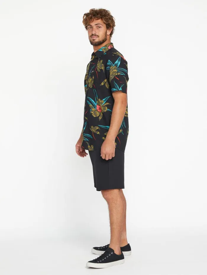Frickin Cross Shred Shorts 8211 Black Mens Volcom Shorts