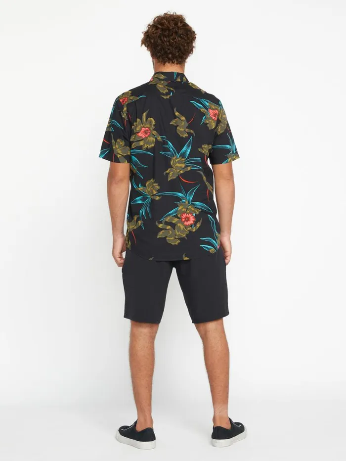 Frickin Cross Shred Shorts 8211 Black Mens Volcom Shorts