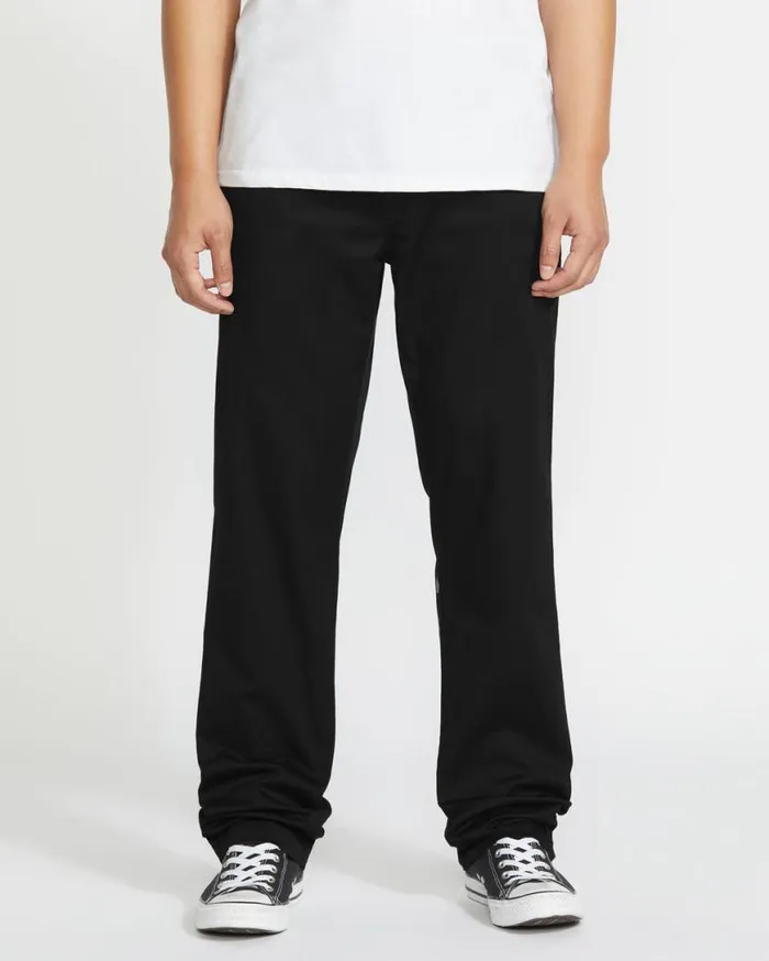 Frickin Modern Stretch Pants 8211 Black Mens Volcom Golf