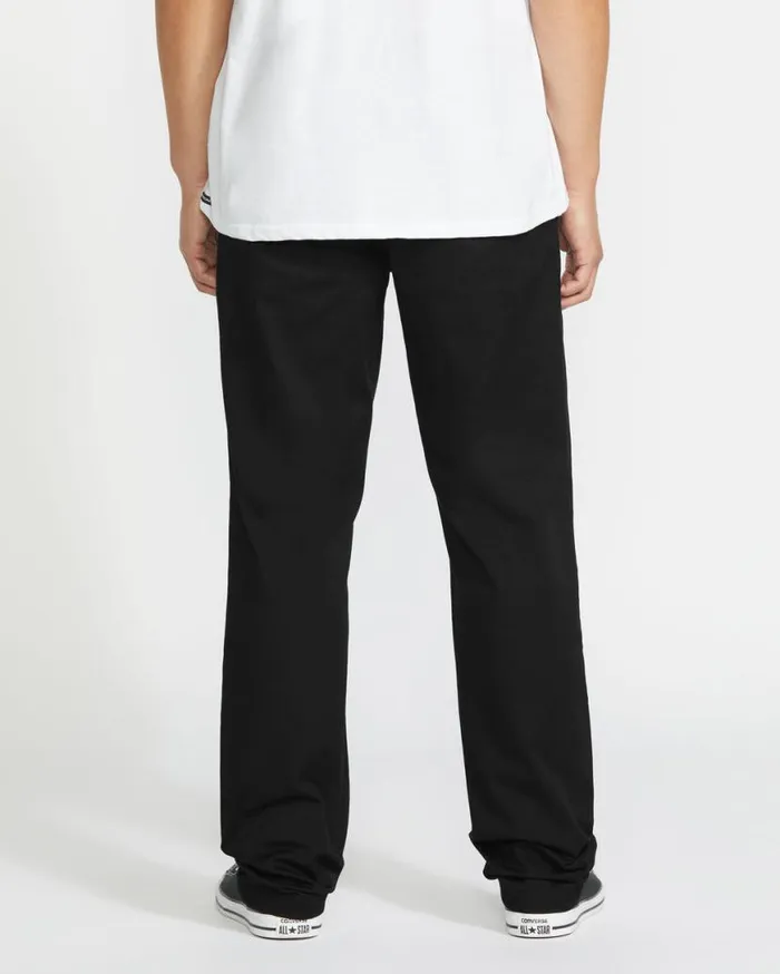 Frickin Modern Stretch Pants 8211 Black Mens Volcom Golf