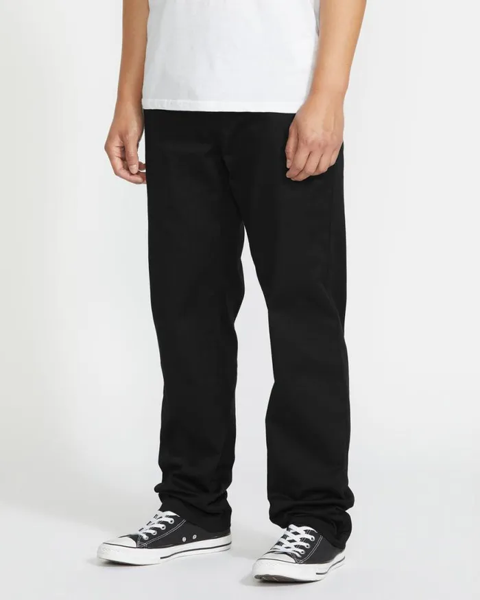 Frickin Modern Stretch Pants 8211 Black Mens Volcom Golf