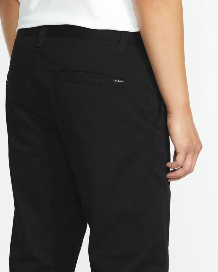 Frickin Modern Stretch Pants 8211 Black Mens Volcom Golf