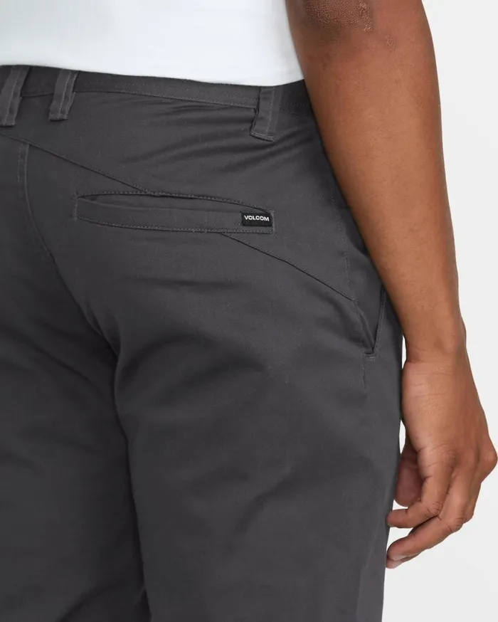 Frickin Modern Stretch Pants 8211 Charcoal Mens Volcom Golf