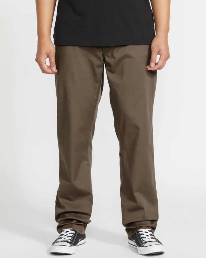 Frickin Modern Stretch Pants 8211 Mushroom Mens Volcom Golf