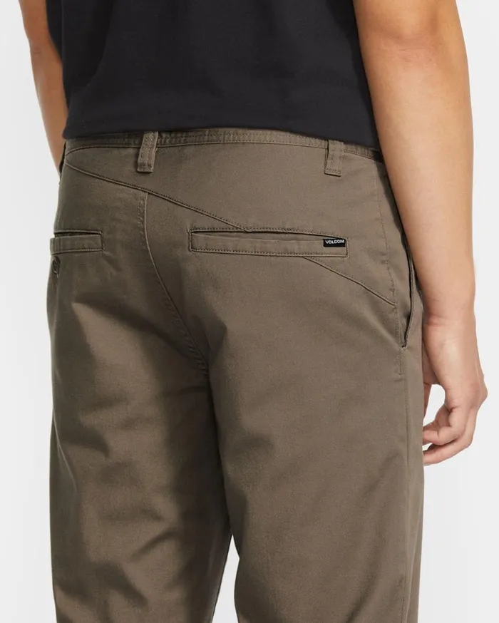 Frickin Modern Stretch Pants 8211 Mushroom Mens Volcom Golf