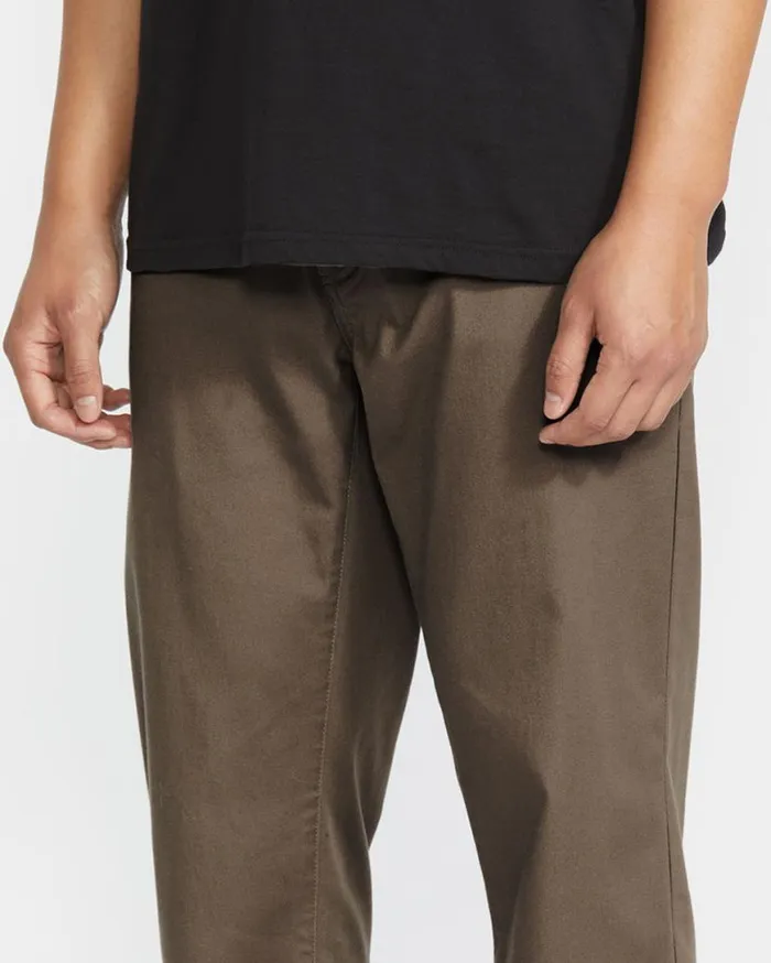 Frickin Modern Stretch Pants 8211 Mushroom Mens Volcom Golf