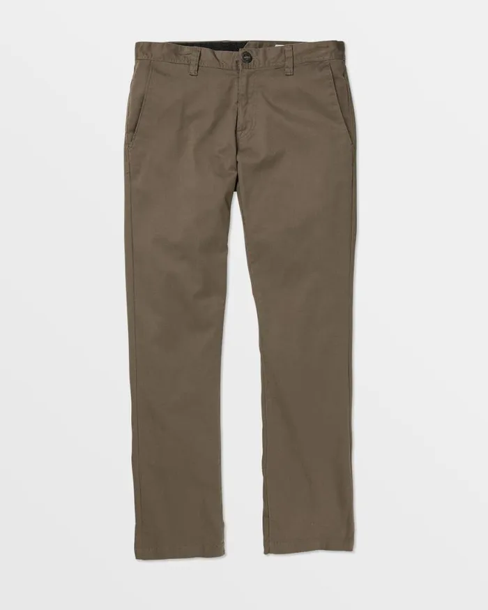 Frickin Modern Stretch Pants 8211 Mushroom Mens Volcom Golf