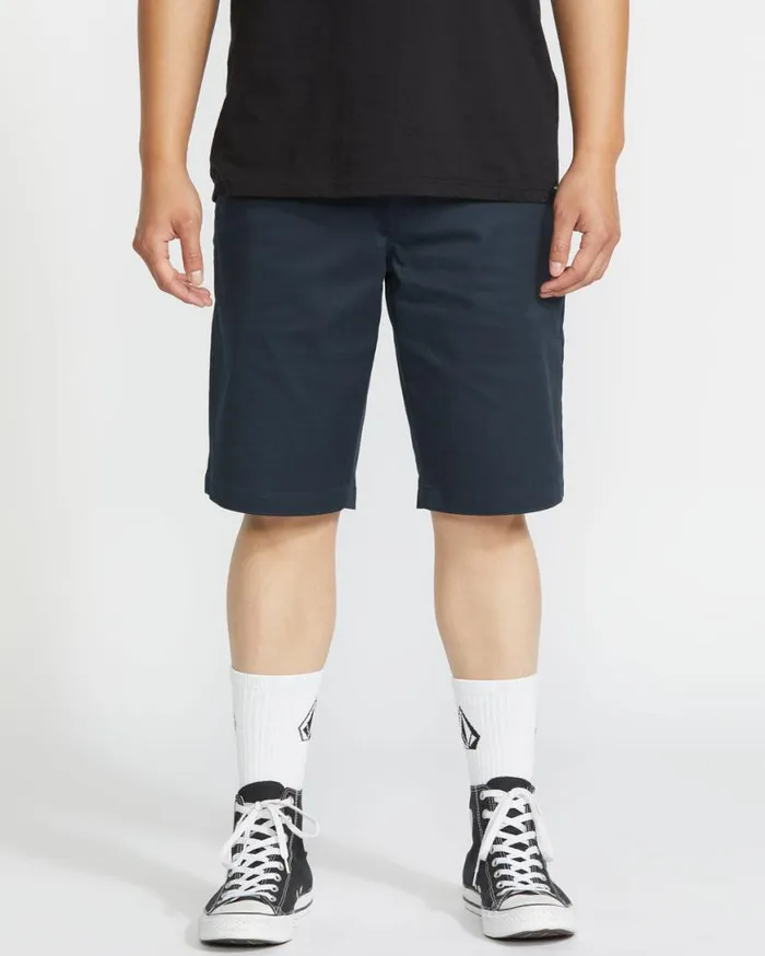 Frickin Modern Stretch Shorts 8211 Dark Navy Mens Volcom Golf