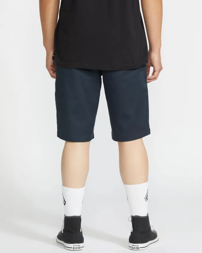 Frickin Modern Stretch Shorts 8211 Dark Navy Mens Volcom Golf
