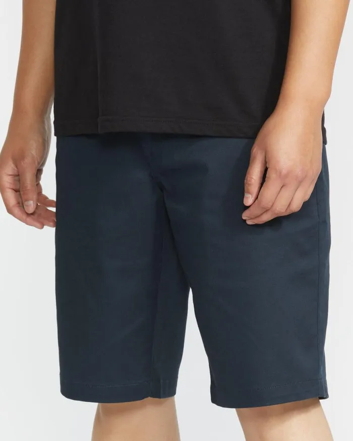 Frickin Modern Stretch Shorts 8211 Dark Navy Mens Volcom Golf