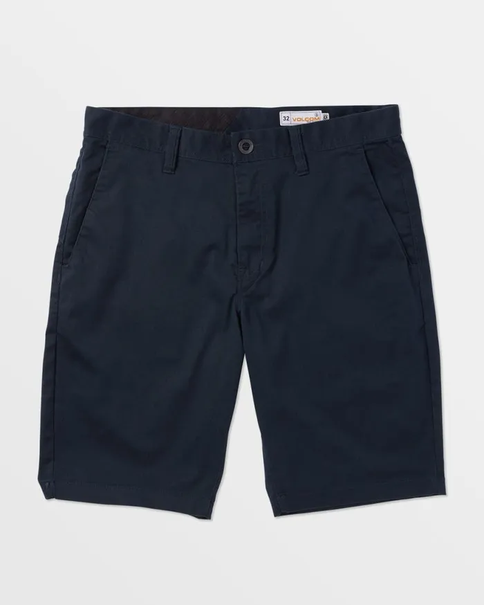 Frickin Modern Stretch Shorts 8211 Dark Navy Mens Volcom Golf