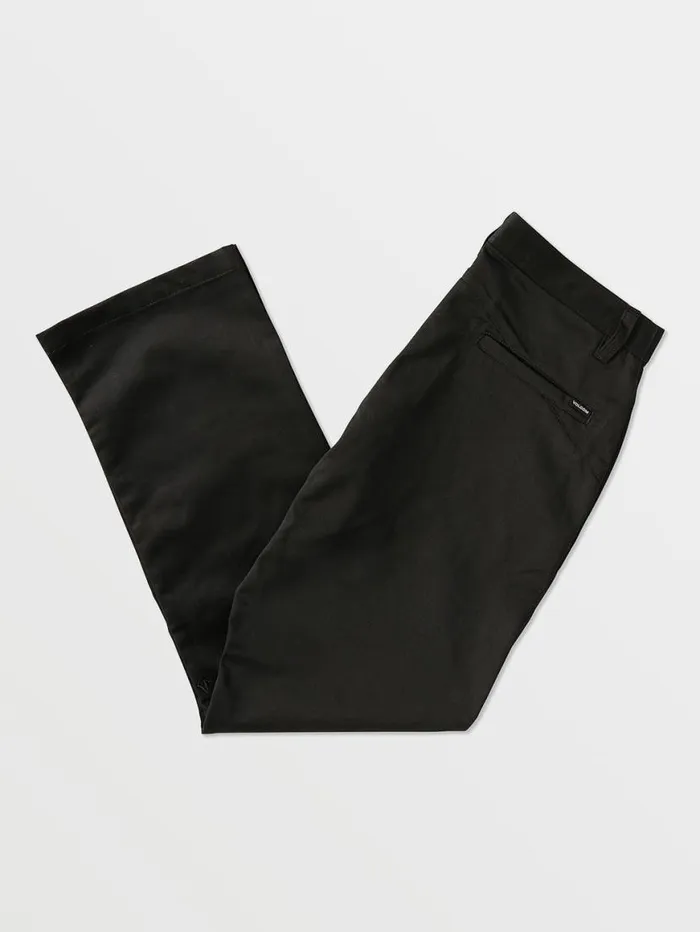 Frickin Skate Chino Pants 8211 Black Mens Volcom Skate Vitals