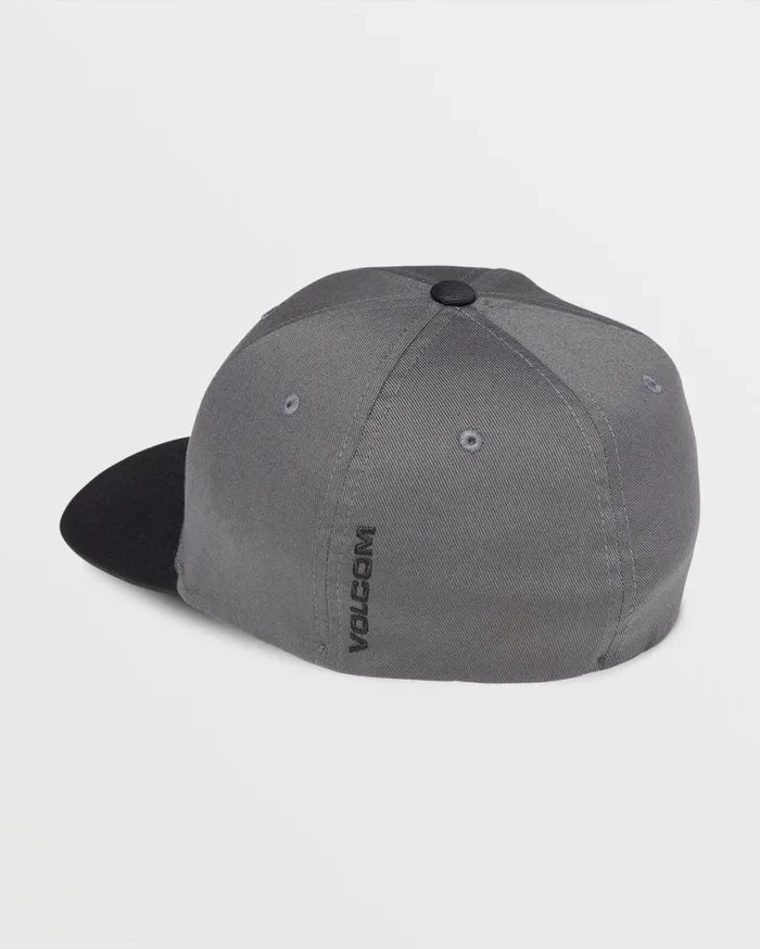 Full Stone Flexfit Hat 8211 Asphalt Black Mens Volcom Hiking