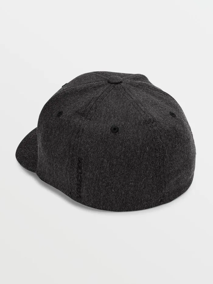 Full Stone Heather Flexfit Hat 8211 Charcoal Heather Mens Volcom Hats and Beanies