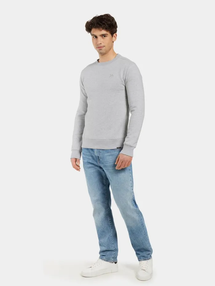 Fyn Men039s Sweater Aluminum Melange Men Didriksons Hoodies and Sweatshirts Fyn Men039s Sweater Aluminum Melange Men Didriksons Hoodies and Sweatshirts
