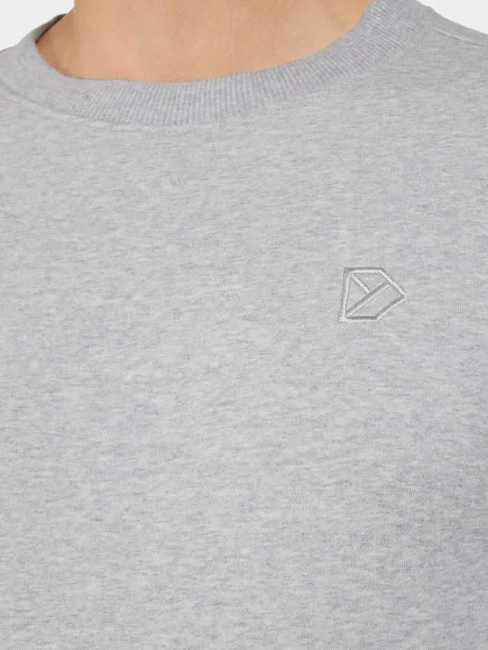 Fyn Men039s Sweater Aluminum Melange Men Didriksons Hoodies and Sweatshirts Fyn Men039s Sweater Aluminum Melange Men Didriksons Hoodies and Sweatshirts