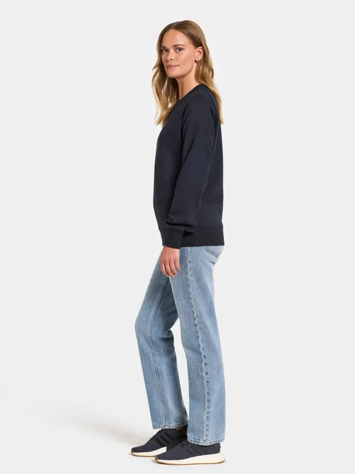 Fyn Women039s Sweater Navy Women Didriksons Hoodies and Sweatshirts Fyn Women039s Sweater Navy Women Didriksons Hoodies and Sweatshirts