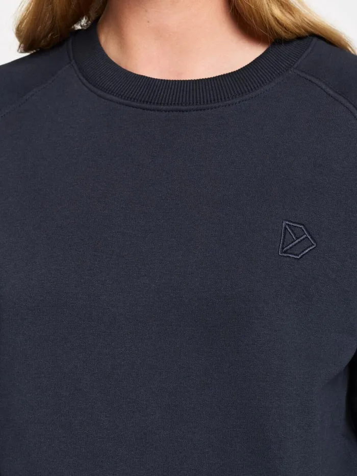 Fyn Women039s Sweater Navy Women Didriksons Hoodies and Sweatshirts Fyn Women039s Sweater Navy Women Didriksons Hoodies and Sweatshirts