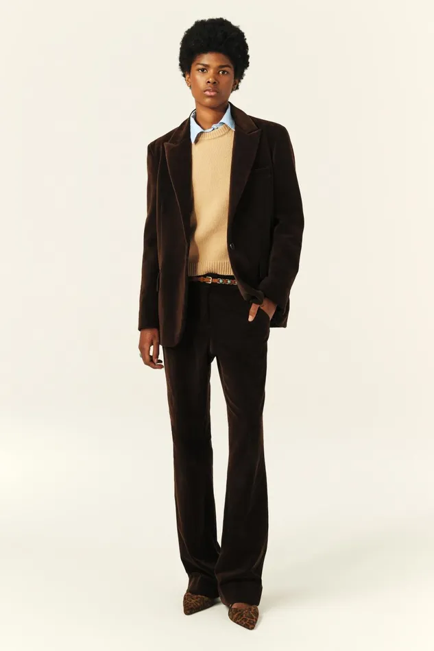GenderBending Jacket Boop Brown Women Baandsh Jackets and Coats