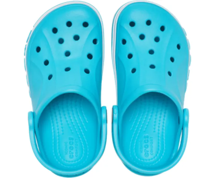 GirlsBoys Crocs Kids Bayaband Clog Digital Aqua Clogs
