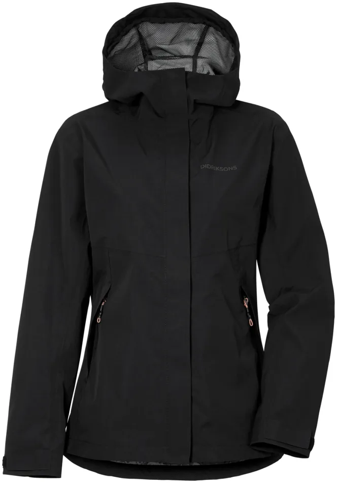 Grit Women039s Jacket Black Women Didriksons Shell Jackets