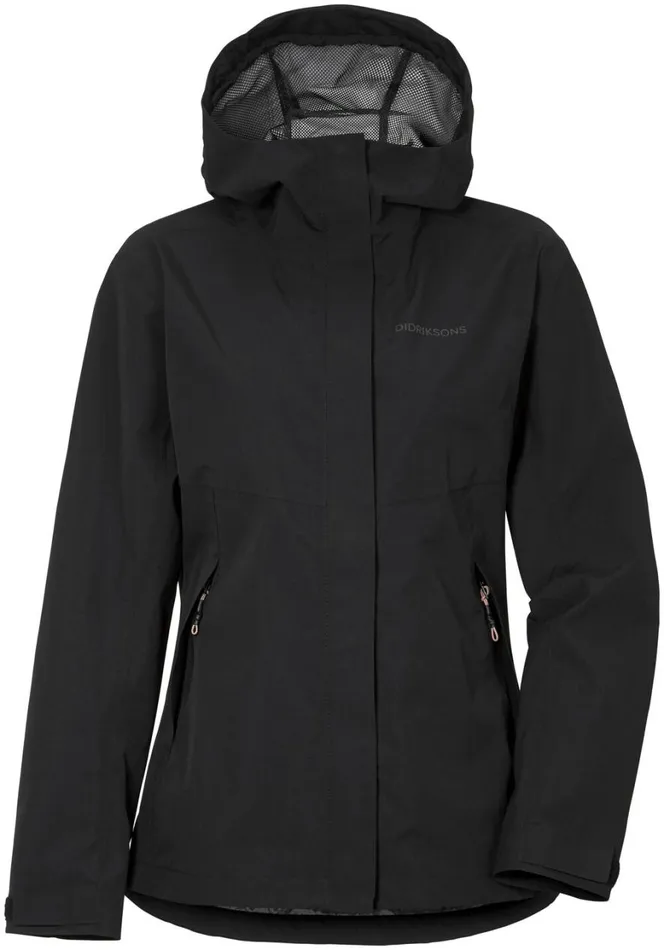 Grit Women039s Jacket Black Women Didriksons Shell Jackets