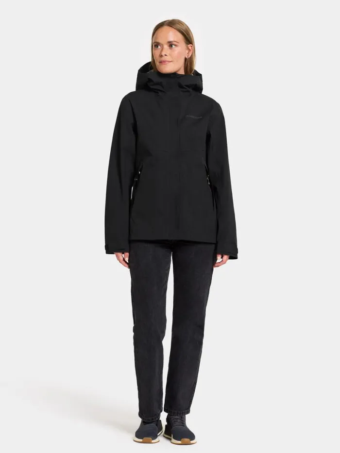 Grit Women039s Jacket Black Women Didriksons Shell Jackets
