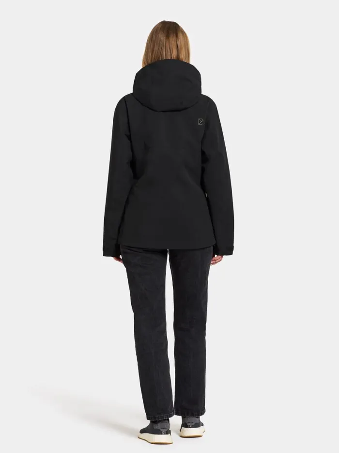 Grit Women039s Jacket Black Women Didriksons Shell Jackets