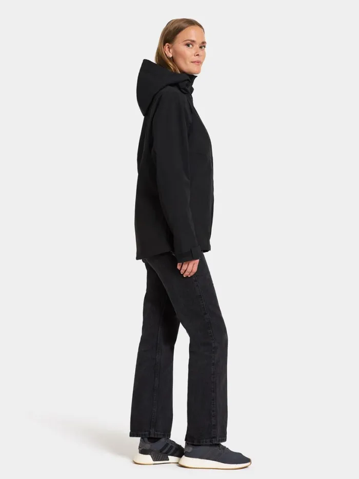 Grit Women039s Jacket Black Women Didriksons Shell Jackets