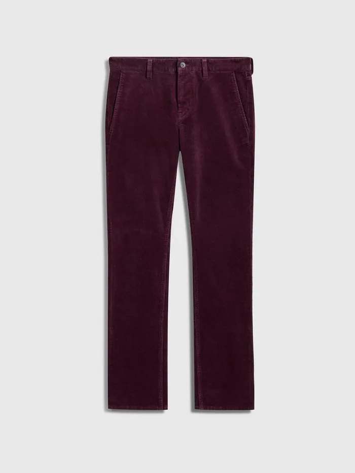 HANS HYBRID JEAN PANT Dark Plum Men John Varvatos Pants