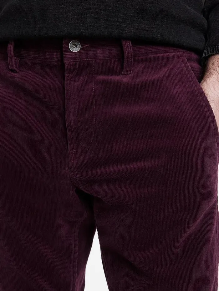 HANS HYBRID JEAN PANT Dark Plum Men John Varvatos Pants