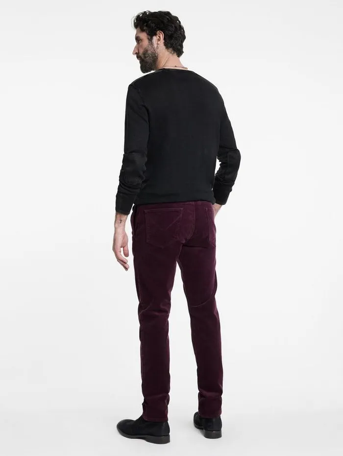 HANS HYBRID JEAN PANT Dark Plum Men John Varvatos Pants