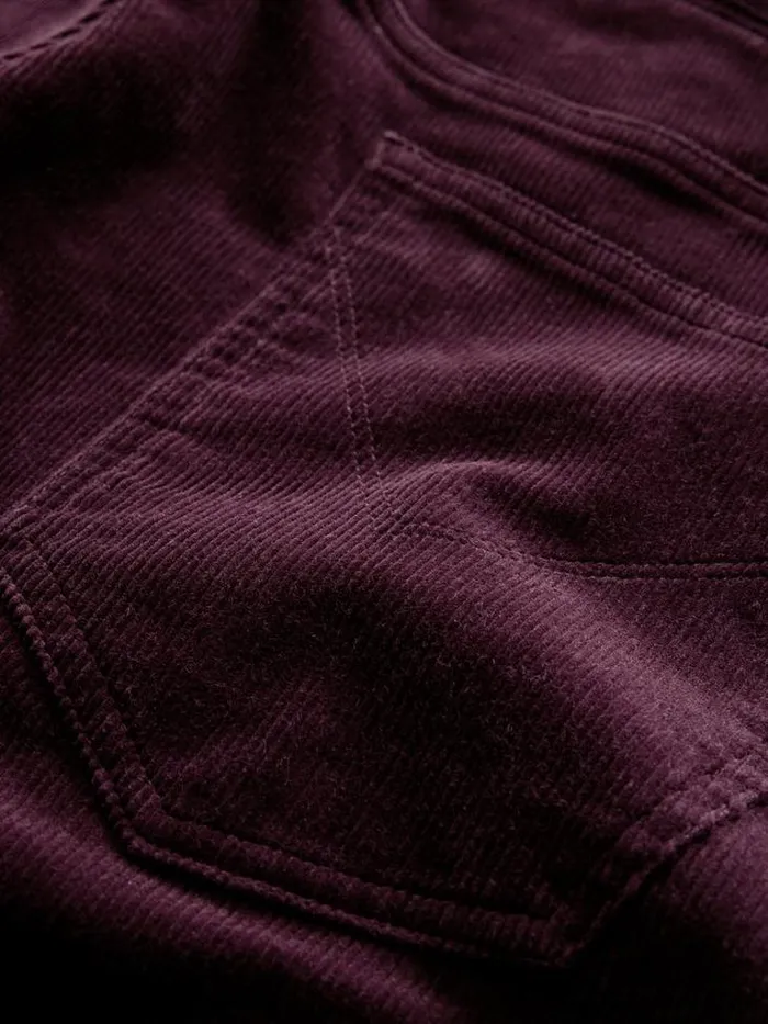 HANS HYBRID JEAN PANT Dark Plum Men John Varvatos Pants