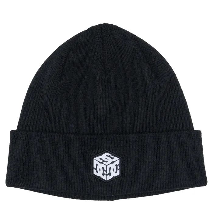Hats and Beanies DC Shoes Men Jaakko Cubic Cuff Beanie black