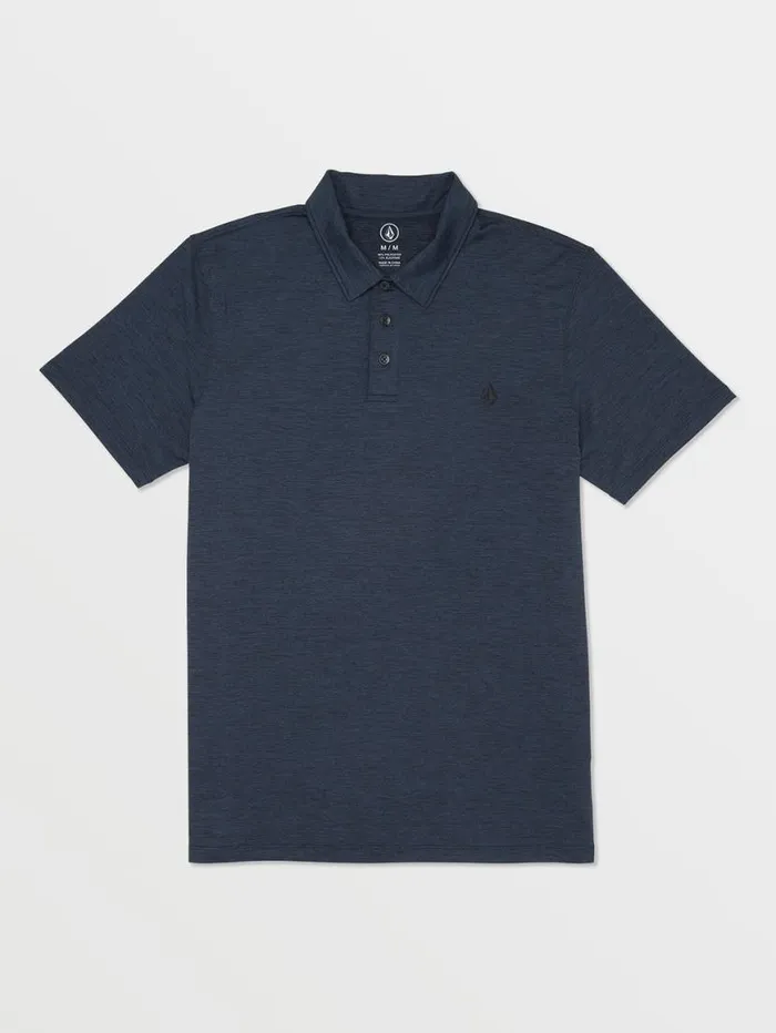 Hazard Pro Polo Short Sleeve Shirt 8211 Navy Mens Volcom Shirts and Flannels