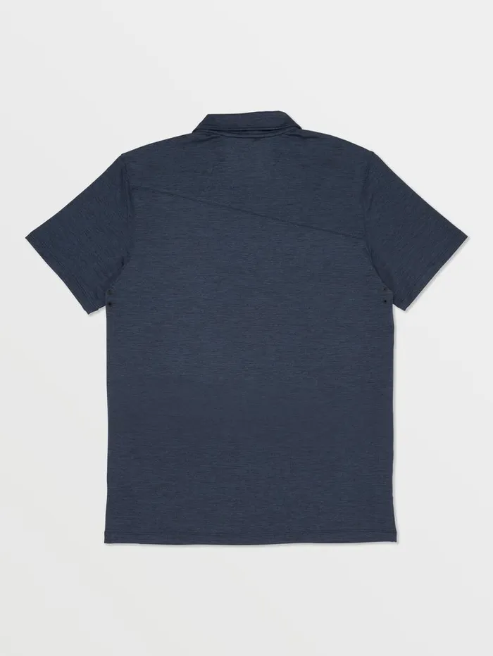 Hazard Pro Polo Short Sleeve Shirt 8211 Navy Mens Volcom Shirts and Flannels
