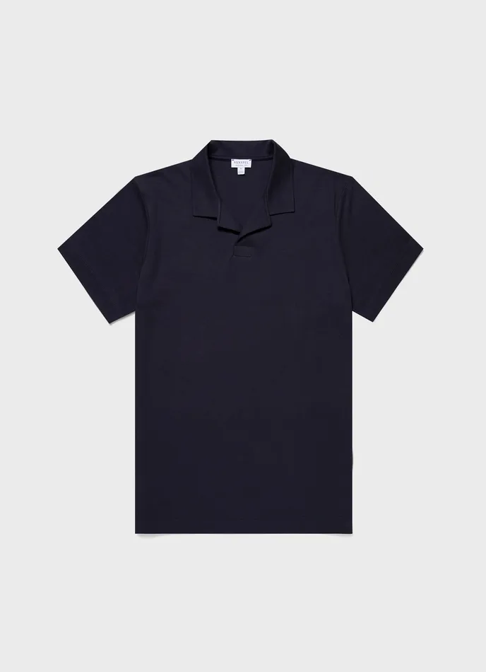 Heavyweight Polo Shirt Navy Polo Shirts ussunspel Men