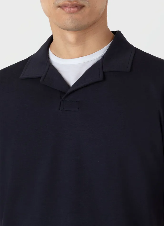 Heavyweight Polo Shirt Navy Polo Shirts ussunspel Men Heavyweight Polo Shirt Navy Polo Shirts ussunspel Men