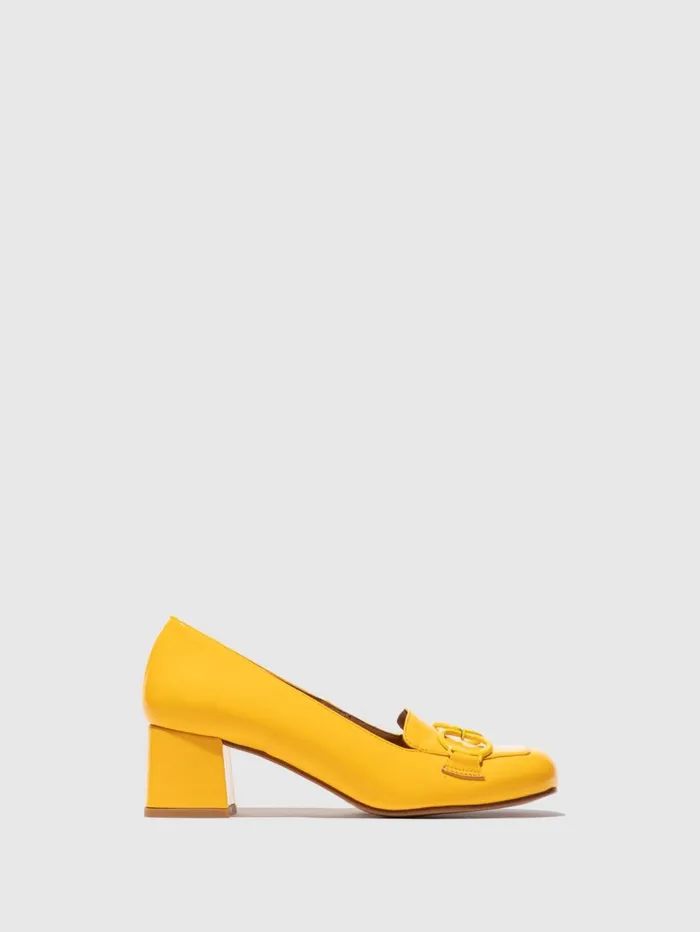 Heel Shoes SIVI081FLY YELLOW Women Fly London Shoes