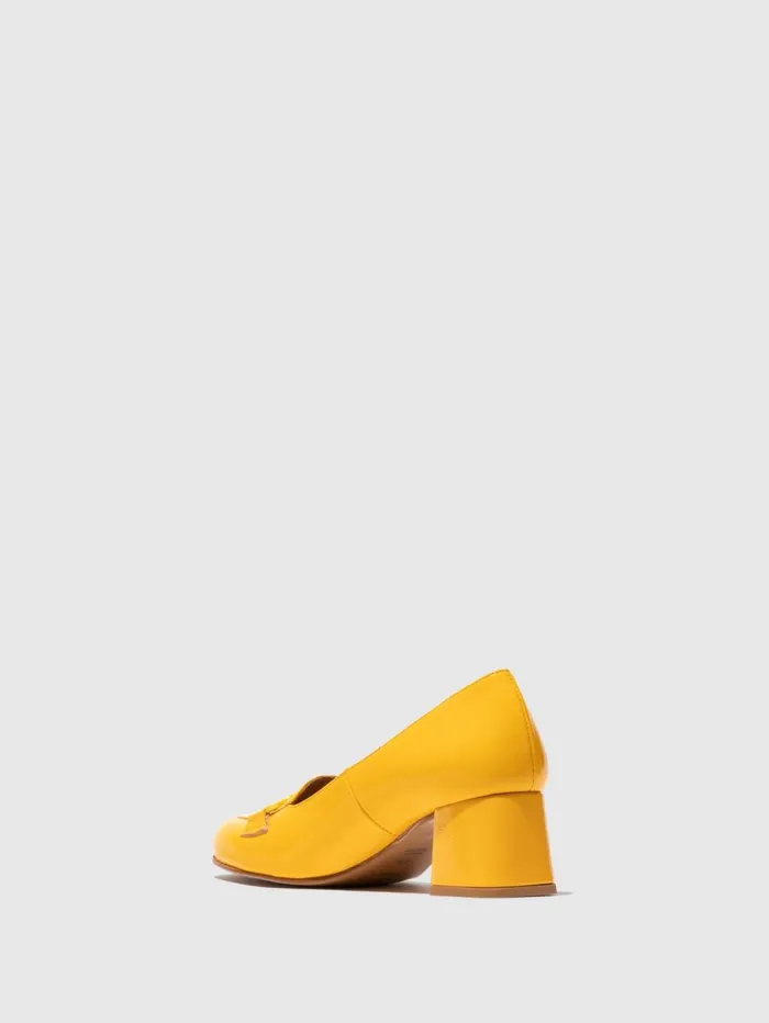 Heel Shoes SIVI081FLY YELLOW Women Fly London Shoes